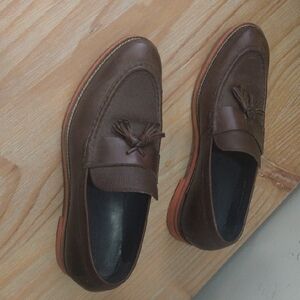 Brown Leather Loafers